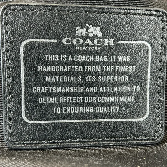 COACH F56125 GRAY SILVER METALLIC BENNETT LEATHER HAND BAG HOLIDAYS NEW YEAR